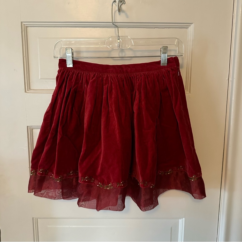 NWOT Gymboree kids size 9 holiday skirt